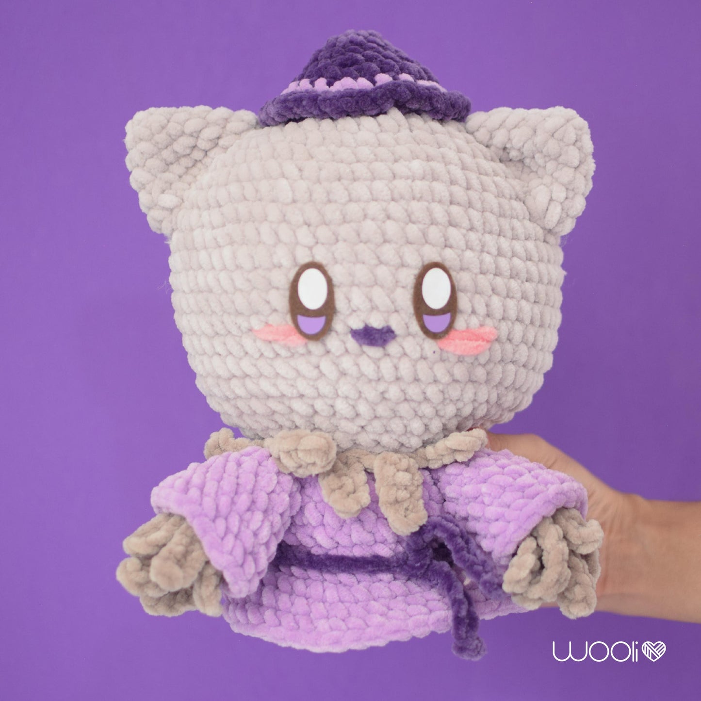 Kira Magic Kitty Scarecrow PDF Amigurumi Pattern | English and Spanish