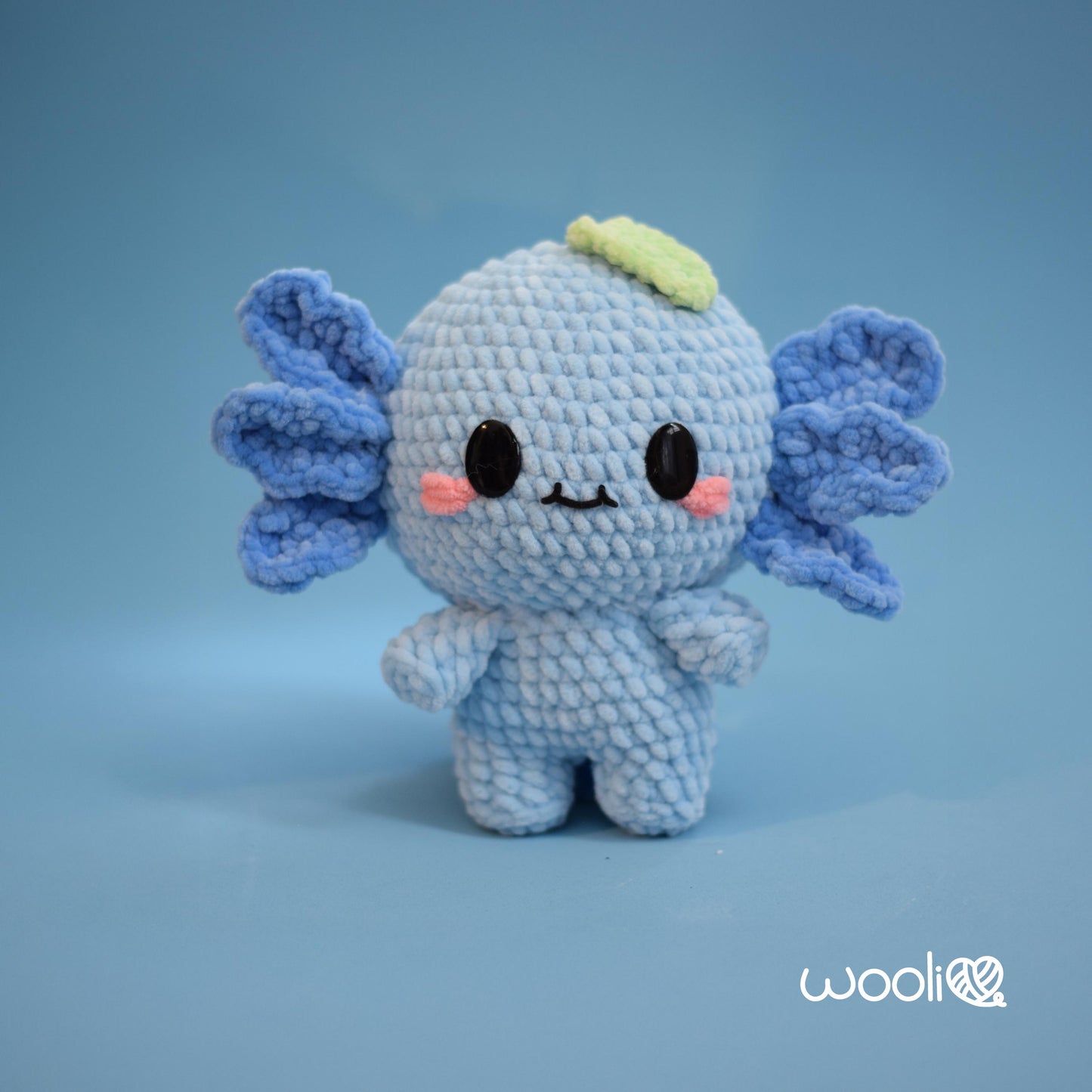 Mochi the Axolotl PDF Amigurumi Pattern | English and Spanish